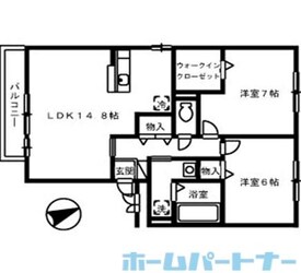 セレーノ　弐番館の物件間取画像